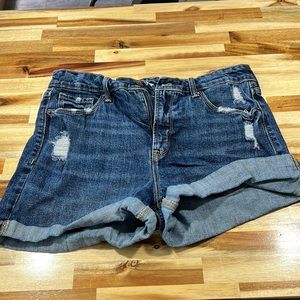 Old navy high rise jean short